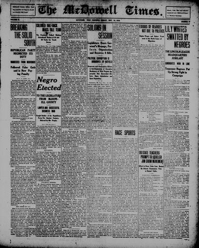 McDowell Times, Nov 24, 1916