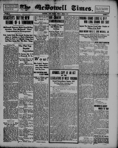 McDowell Times, Jun 15, 1917