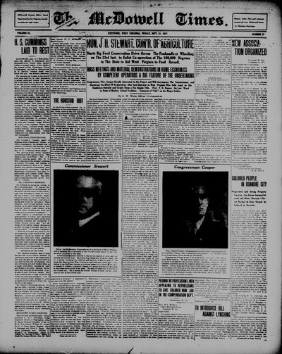 McDowell Times, Sep 21, 1917