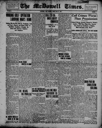 May 1918