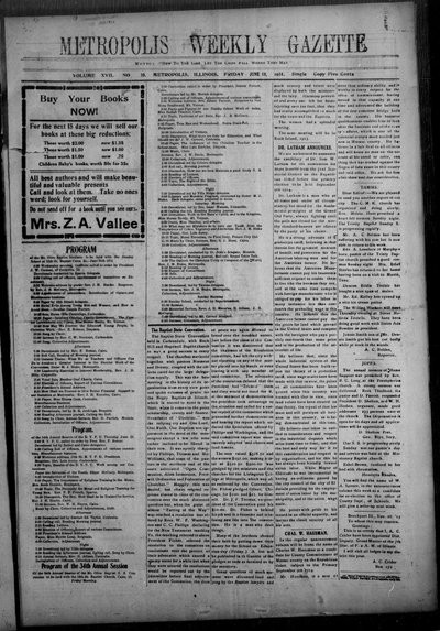 Metropolis Weekly Gazette, Jun 19, 1914