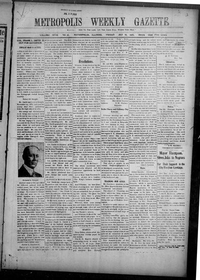 Metropolis Weekly Gazette, Jul 16, 1915