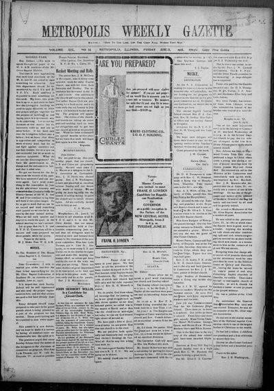 Metropolis Weekly Gazette, Jun 23, 1916