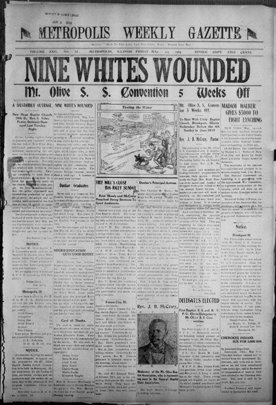 Metropolis Weekly Gazette, May 23, 1919