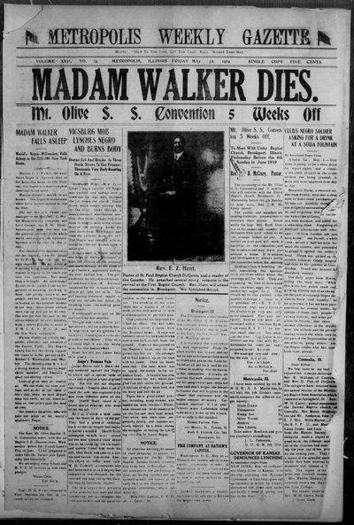 Metropolis Weekly Gazette, May 30, 1919