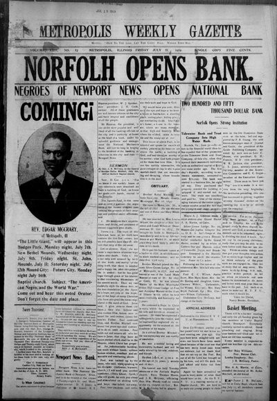 Metropolis Weekly Gazette, Jul 11, 1919