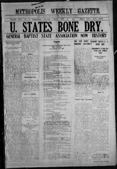 Metropolis Weekly Gazette, Jun 11, 1920