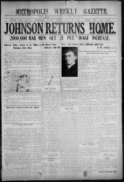 Metropolis Weekly Gazette, Jul 23, 1920