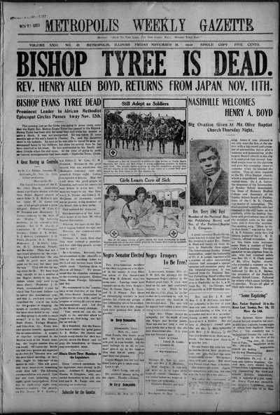 Metropolis Weekly Gazette, Nov 19, 1920