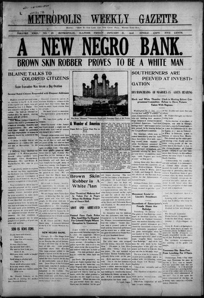 Metropolis Weekly Gazette, Jan 21, 1921