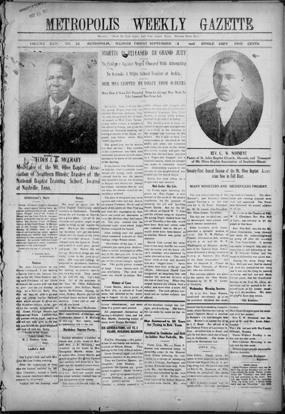 Metropolis Weekly Gazette, Sep 23, 1921