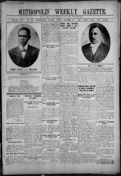 Metropolis Weekly Gazette, Oct 28, 1921