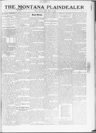 Montana Plaindealer