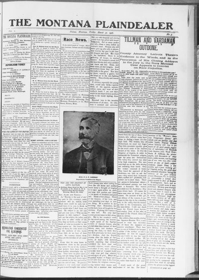 Montana Plaindealer, Mar 30, 1906
