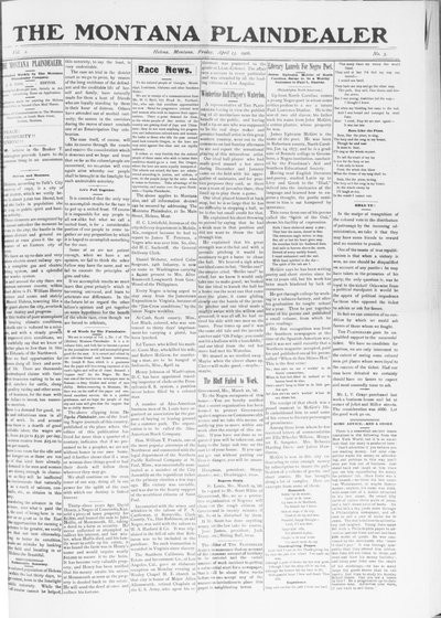 Montana Plaindealer, Apr 13, 1906