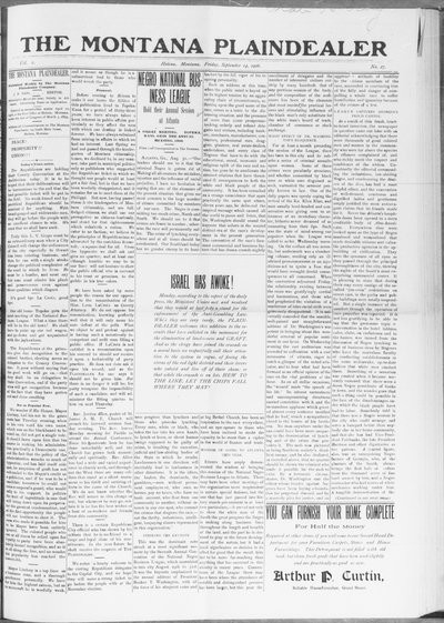 Montana Plaindealer, Sep 14, 1906