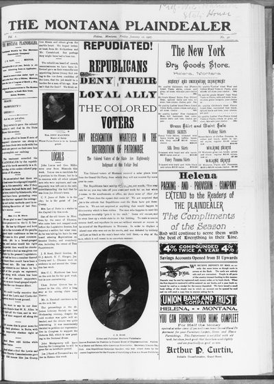 Montana Plaindealer, Jan 11, 1907