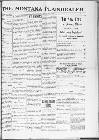 Montana Plaindealer, Feb 28, 1908
