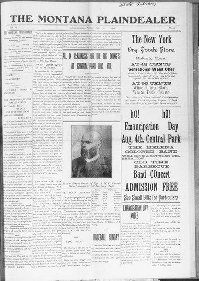 Montana Plaindealer, Jul 31, 1908