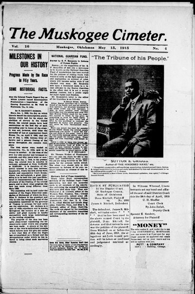 Muskogee Cimeter, May 15, 1915