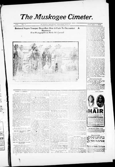 Muskogee Cimeter, Jul 22, 1916