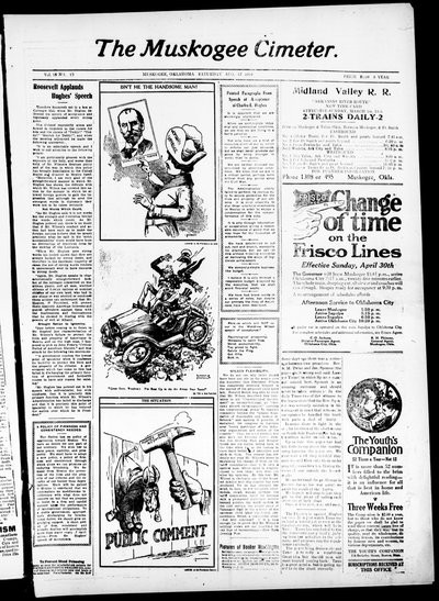 Muskogee Cimeter, Aug 12, 1916