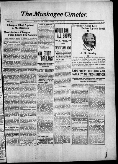 Muskogee Cimeter, Feb 24, 1917