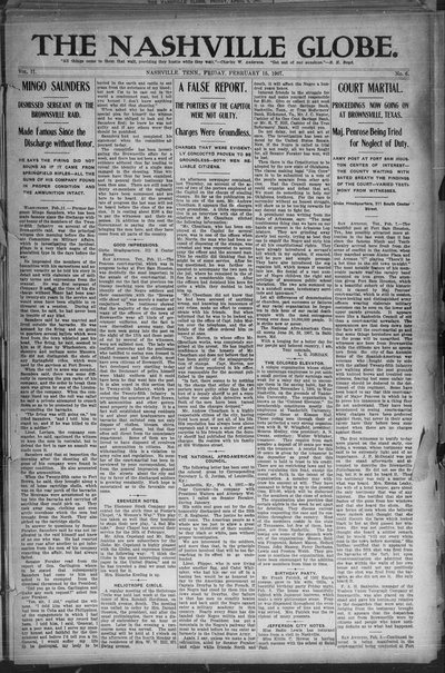 Nashville Globe, Feb 15, 1907