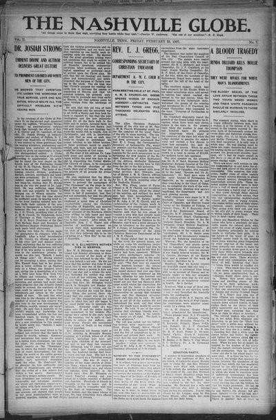 Nashville Globe, Feb 22, 1907