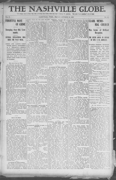 Nashville Globe, Oct 18, 1907