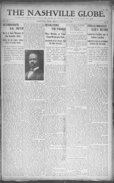 Nashville Globe, Jan 31, 1908