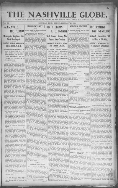 Nashville Globe, Feb 21, 1908