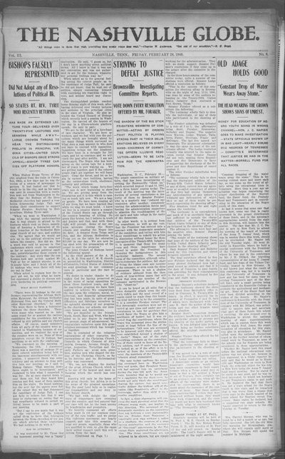 Nashville Globe, Feb 28, 1908