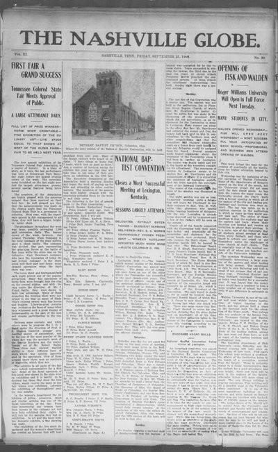 Nashville Globe, Sep 25, 1908
