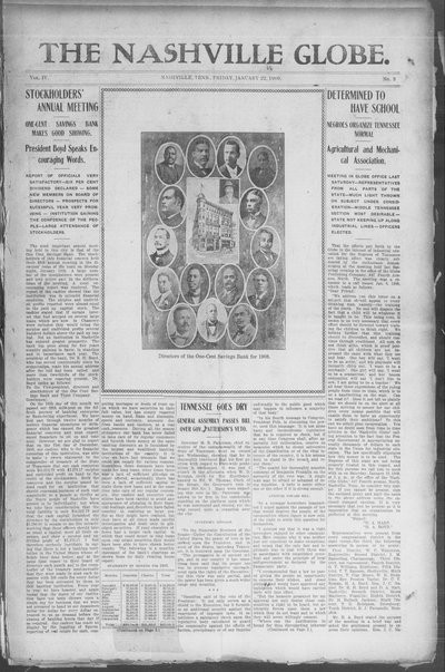 Nashville Globe, Jan 22, 1909