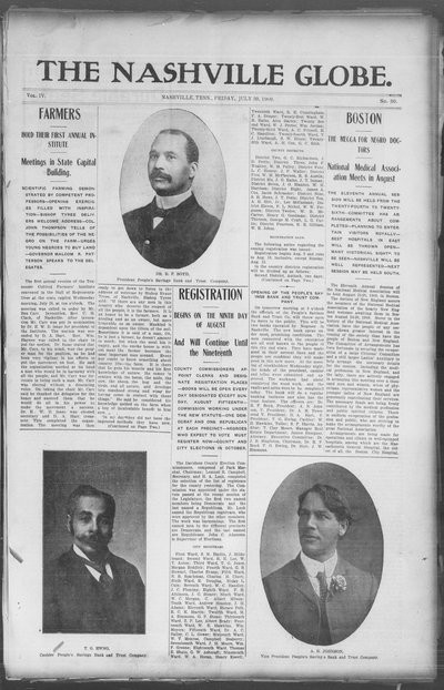 Nashville Globe, Jul 30, 1909