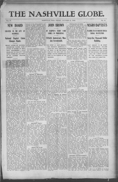 Nashville Globe, Oct 15, 1909