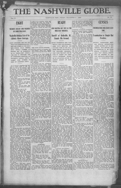 Nashville Globe, Dec 31, 1909