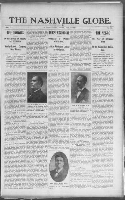 Nashville Globe, May 27, 1910