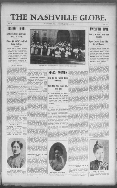 Nashville Globe, Jun 24, 1910