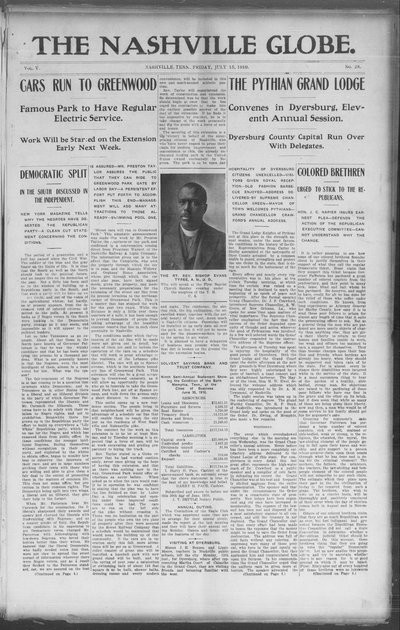 Nashville Globe, Jul 15, 1910