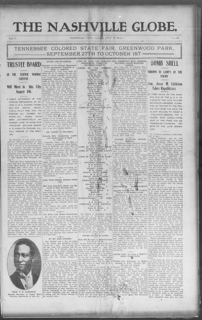 Nashville Globe, Jul 29, 1910