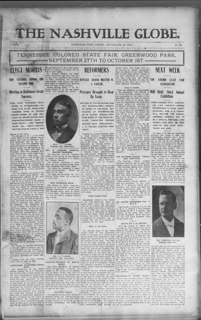 Nashville Globe, Sep 23, 1910
