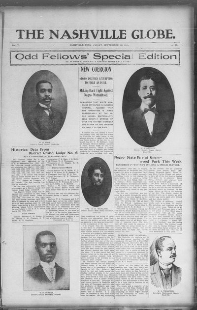 Nashville Globe, Sep 30, 1910