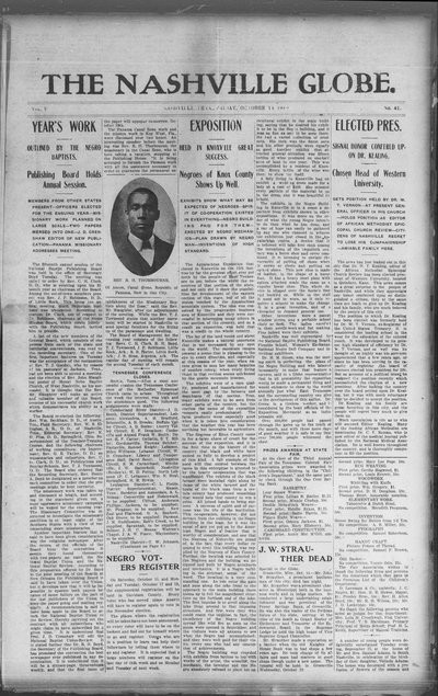 Nashville Globe, Oct 14, 1910