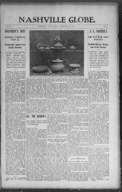 Nashville Globe, Feb 10, 1911