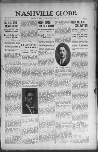 Nashville Globe, Apr 21, 1911