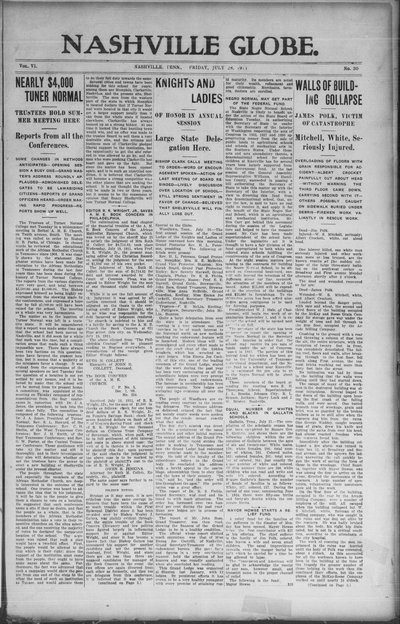 Nashville Globe, Jul 28, 1911