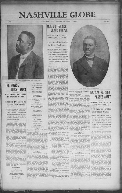 Nashville Globe, Oct 13, 1911