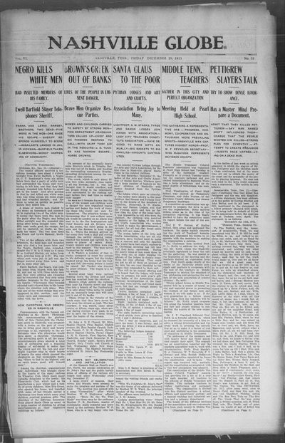Nashville Globe, Dec 29, 1911